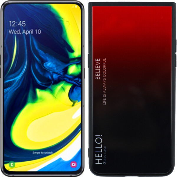 

Чехол TPU Gradient HELLO Glass для Samsung A805 Galaxy A80 Красный (26895)