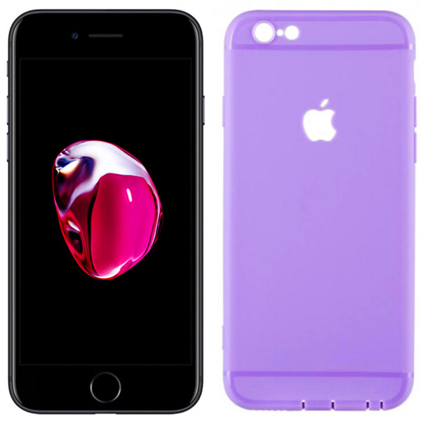 

Чехол силиконовый оригинальный для iPhone 6 Violet (1790)