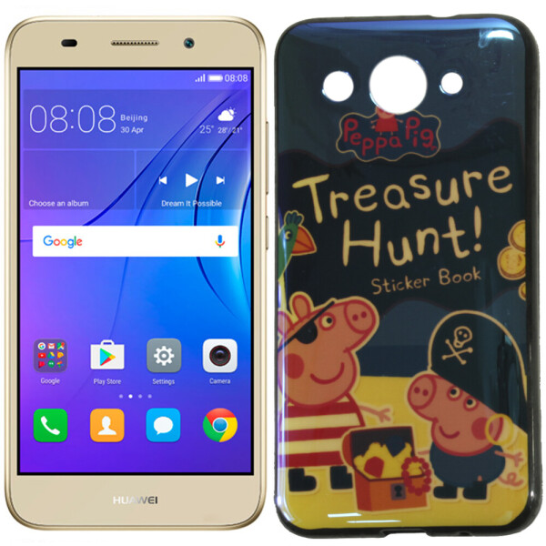

Чехол U-Like Picture series для Huawei Y3 2017 Peppa Pig (21894)