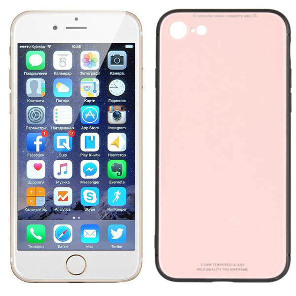 

Чехол iPaky Glass Series для iPhone 6/6S Plus Pink (23064)