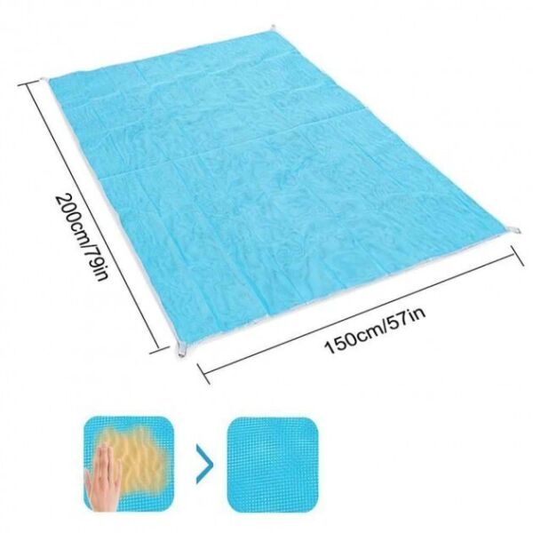 

Подстилка пляжная СЕТКА АНТИ-ПЕСОК 200-200см Beach Mat DL151