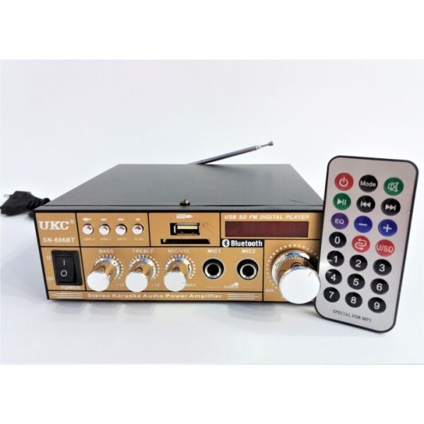 

Усилитель звука UKC AMP SN - 606 BT
