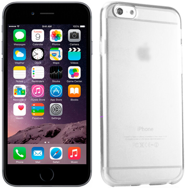 

Чехол силиконовый оригинальный для iPhone 6 White (8151)