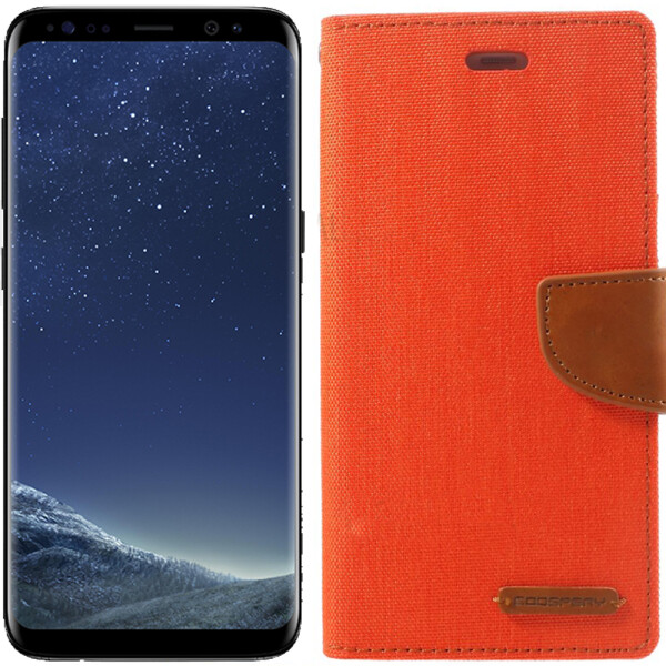 

Чехол Universal Wallet Case Mercury 5.8'' Orange (11806)