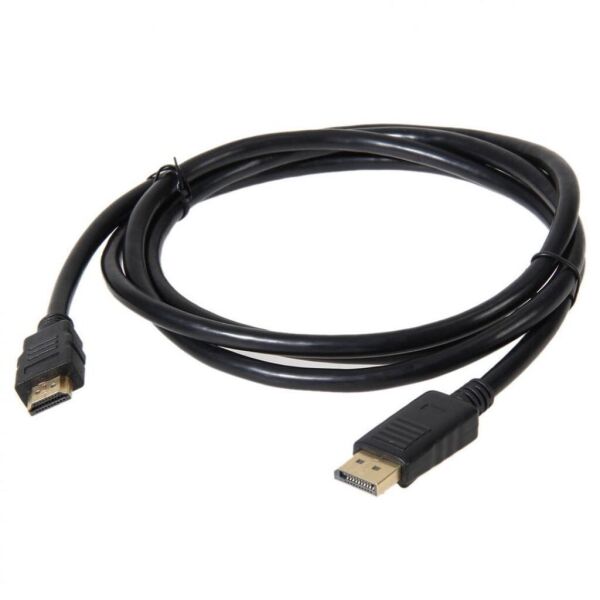 

Конвертер преобразователь UKC DisplayPort на HDMI 1.8м