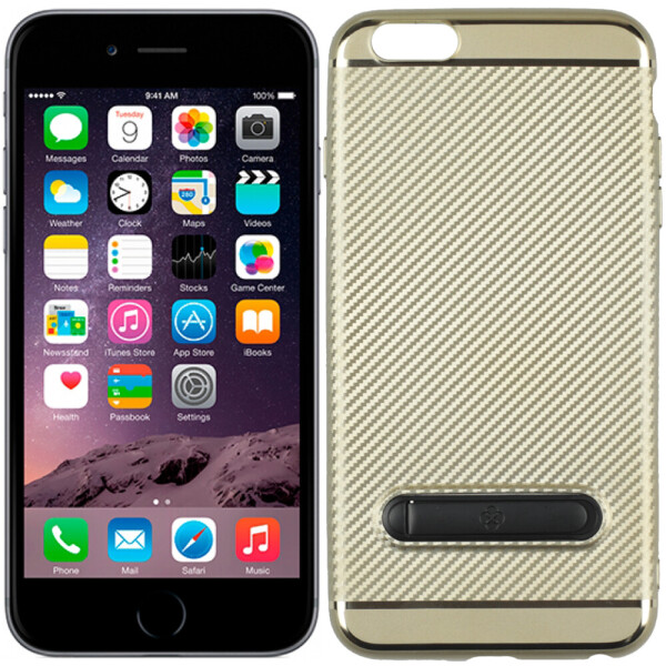 

Чехол TOTU Design Slim series honor version для iPhone 6/6s Plus Gold (24272)