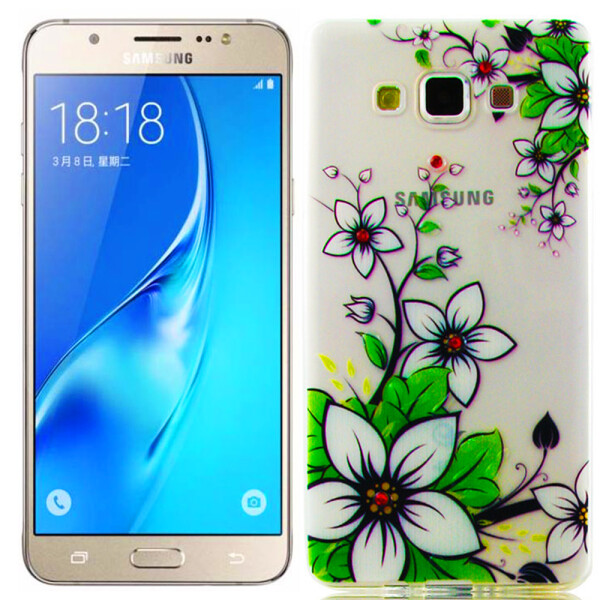 

Чехол Diamond Silicone для Samsung A300 (A3) White Lilies (1501)
