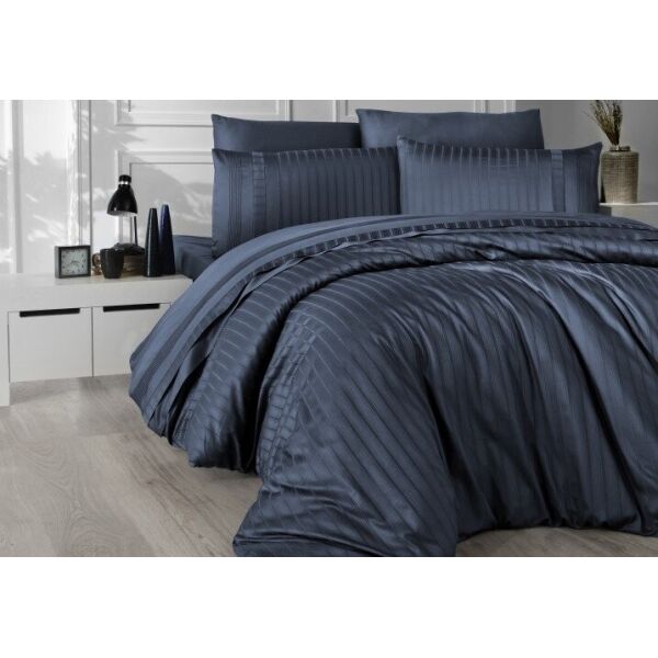 

Постельное белье First Choice. DELUXE Satin New Trend Denim-Евро
