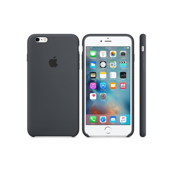 

Чехол силиконовый оригинальный для iPhone 5/5s/SE Темно Серый (18632)