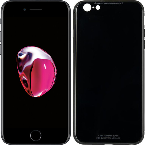 

Чехол iPaky Glass Series для iPhone 7 Black (23067)