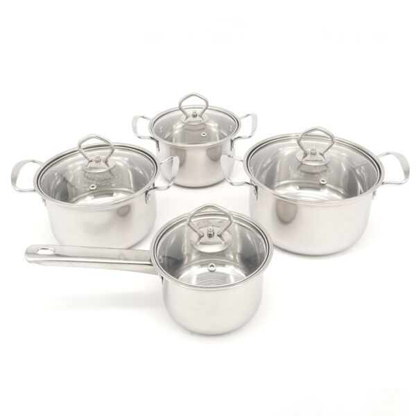 

Набор кастрюль A-plus 8 предметов, 2067, B076-4