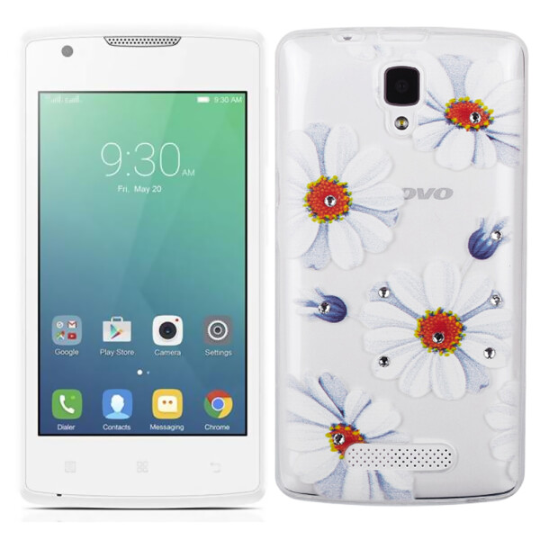 

Чехол Lucent Diamond Case для Lenovo A1000 (Vibe A) Daisy (Blue) (8359)