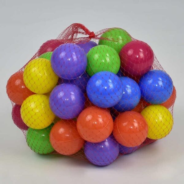 

Шарики рис 60 мм - мягкие 13026 (8) в сетке 50 шт M-TOYS