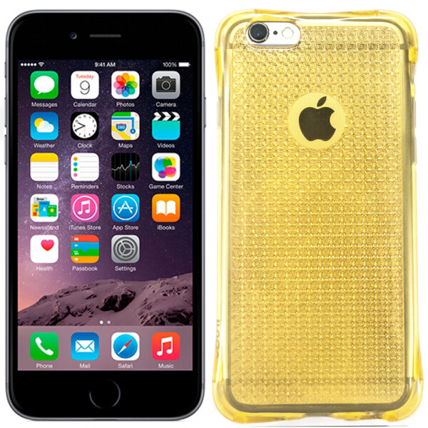 

Чехол Vouni Anti Shock TPU Case Glitter для iPhone 6S/6 Champagne Gold (19592)