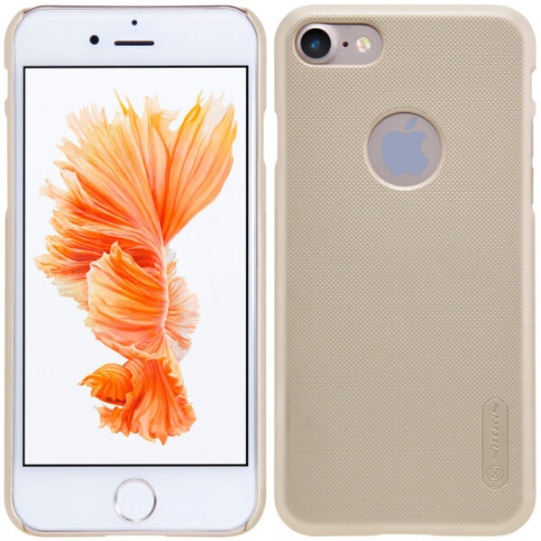 

Чехол NILLKIN Super Frosted Shield для iPhone 7 Gold (12837)