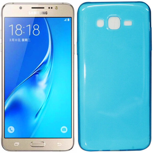 

Чехол Ultra Thin Silicone Remax 0.2 mm для Samsung J700 (J7) Blue (4659)