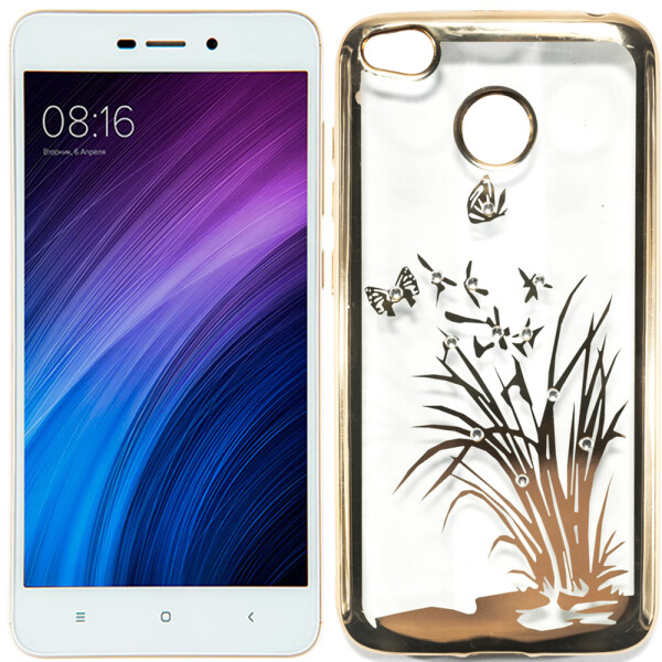 

Чехол силиконовый Beckberg Breathe seria для Xiaomi Redmi 4x Флора (19101)