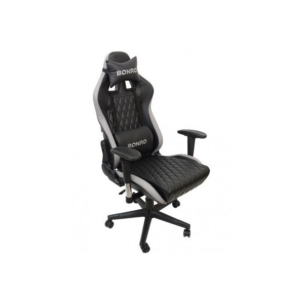 

Крісло геймерське Bonro 1018 Gray