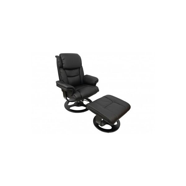 

Кресло Bonro 5099 Black массажное с пуфом