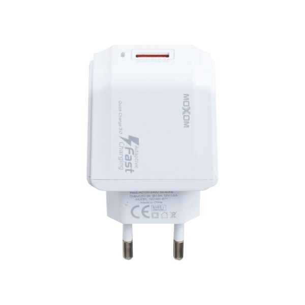 

Сетевое Зарядное Устройство Moxom KH-67Y Type-C QC 3.0
