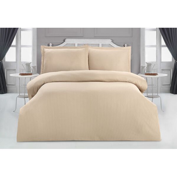 

Постельное белье Arya. Sole золотое king size-Евро