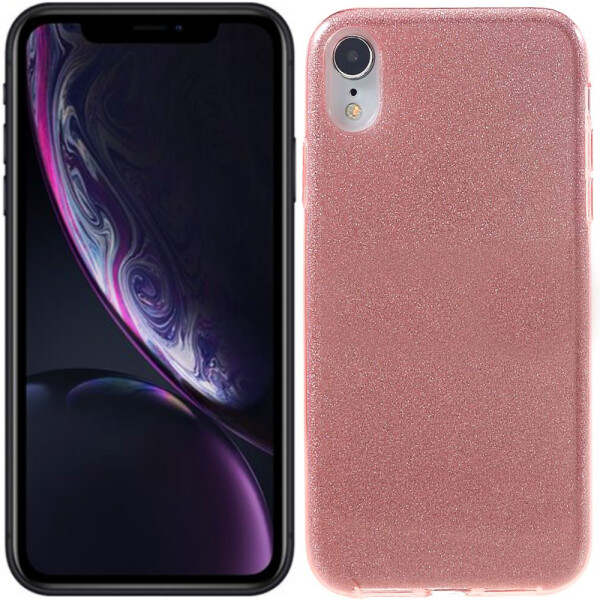 

Чехол Silicone 3in1 Блёстки для iPhone XR Pink (25363)