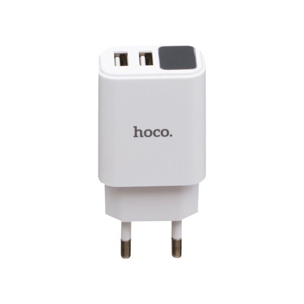 

Сетевое Зарядное Устройство Hoco C63A 2USB Led
