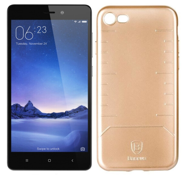 

Чехол Baseus Glory Seria для Xiaomi Redmi 3s/3x/3 Pro Gold (12374)