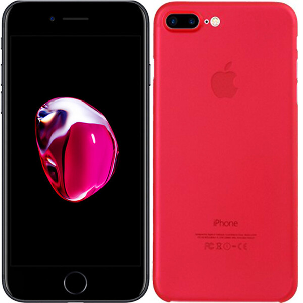 

Чехол силиконовый оригинальный для iPhone 7 Plus Red (9058)