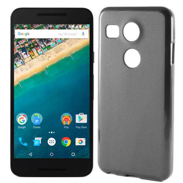 

Чехол силиконовый оригинальный для LG Nexus 5x Black (10204)