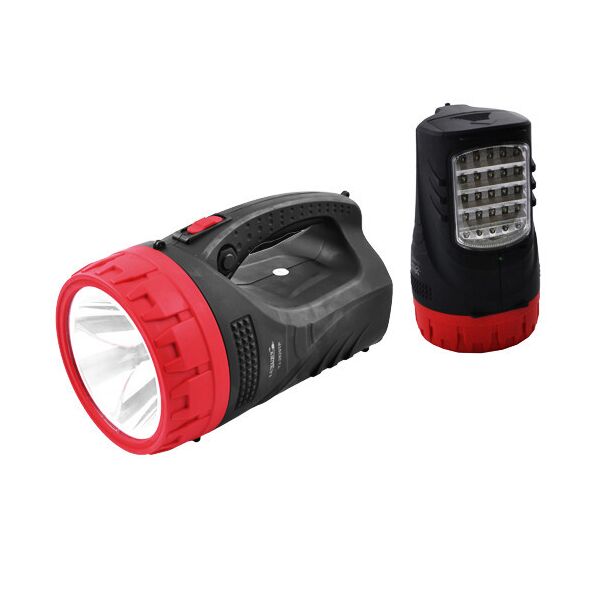 

Фонарь переносной Luxury 2829-5W25LED ЗУ 220V встроенный аккумулятор