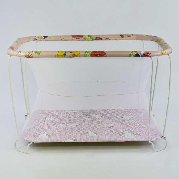 

Манеж евро №10 Hello Kitty цвет розовый прямоугольный, мягкое дно, евро сетка