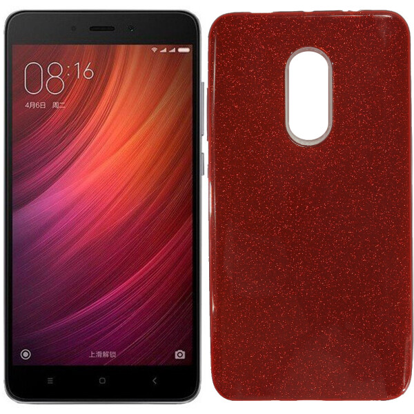 

Чехол силиконовый 3in1 Блёстки для Xiaomi RedMi Note 4x Red (21951)