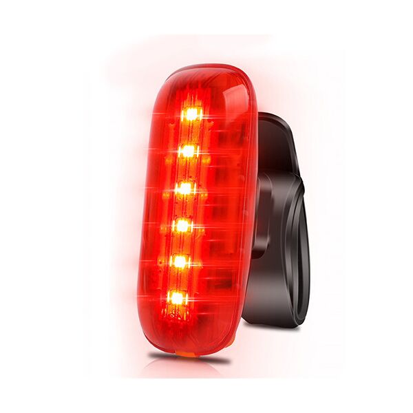 

Велофонарь LIANG AQY-0116-6SMD красный ЗУ microUSB встроенный аккумулятор