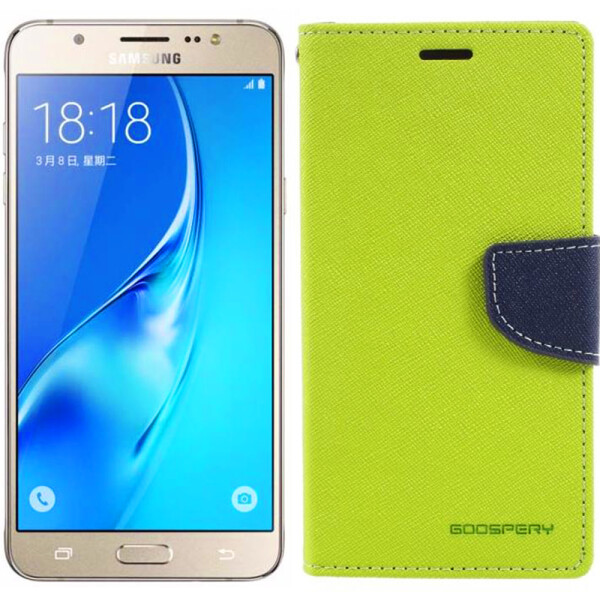 

Чехол книжка Goospery для Samsung J200 (J2) Green (6684)