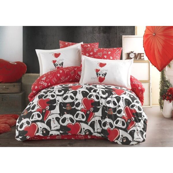 

Постельное белье Hobby Poplin. Amore-Евро
