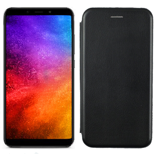 

Чехол книжка U-Like Best для Xiaomi Redmi Note 6 Black (25025)