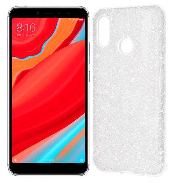 

Чехол Silicone 3in1 Блёстки для Xiaomi Redmi S2 White (25644)