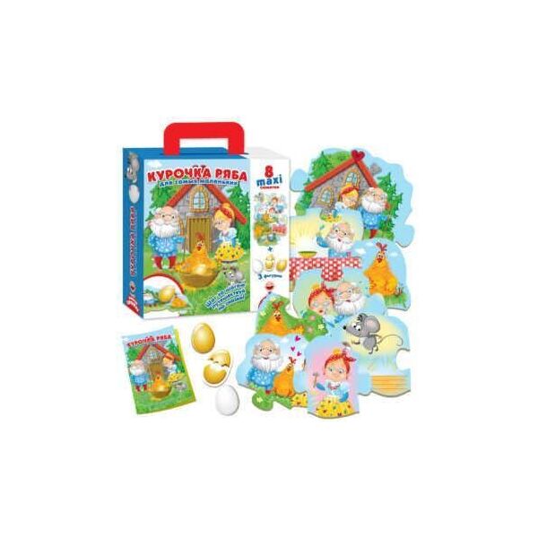 

Путешествие по сказке Курочка Ряба - VT 2909-12/рус (8) Vladi Toys, (Украина)