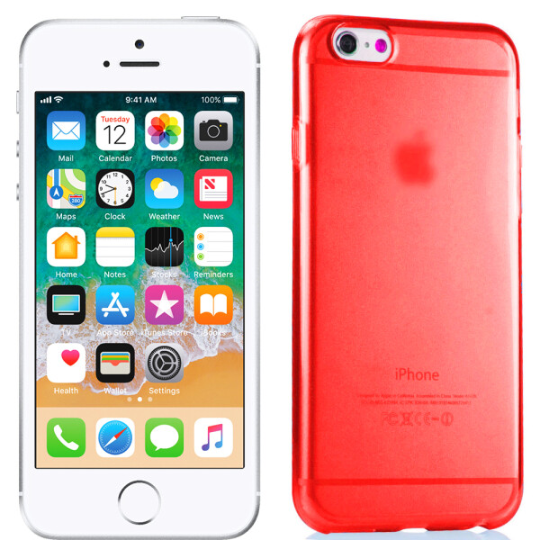 

Чехол силиконовый оригинальный для iPhone 7 Red (9061)