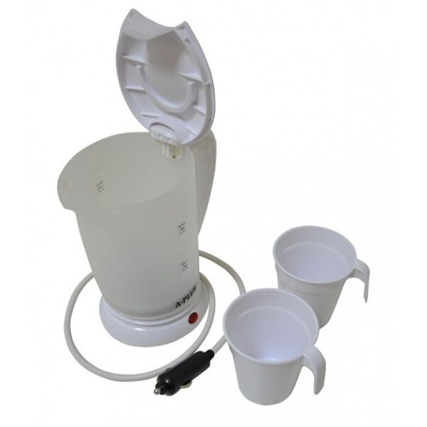 

Э​​​​​​​лектрочайник автомобильный 12v A-plus 1518 White