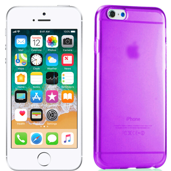 

Чехол силиконовый оригинальный для iPhone 7 Violet (9062)