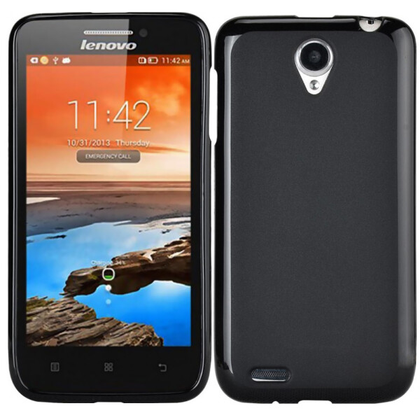 

Чехол Ultra Thin Silicone Remax 0.2 mm для Lenovo S650 Black (10244)