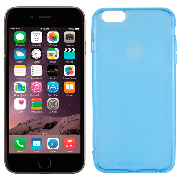 

Чехол TOTU Design Soft series для iPhone 6/6s Plus Transparent Blue (24275)