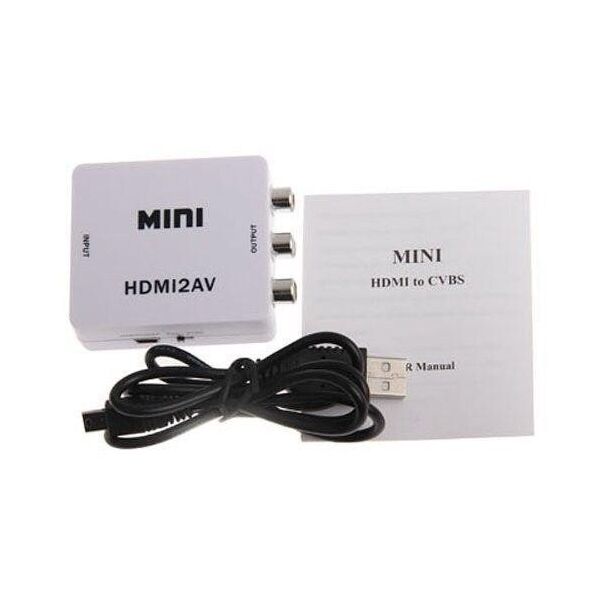 

Конвертер преобразователь UKC HDMI to AV (RCA) av 001