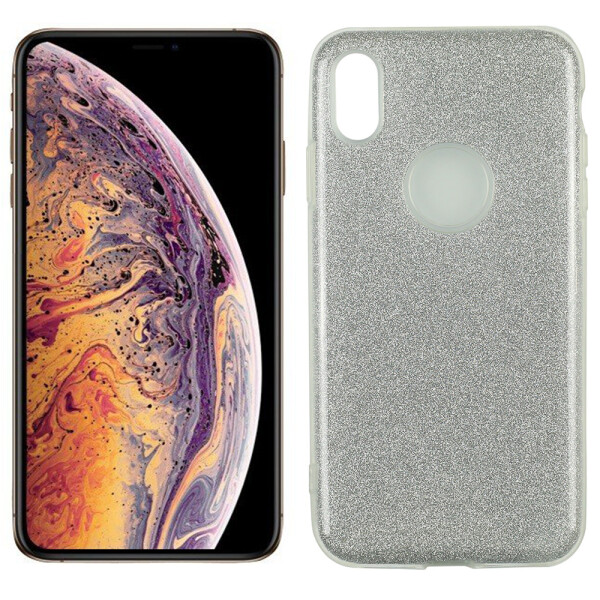 

Чехол Silicone 3in1 Блёстки для iPhone Xs Max White (25360)