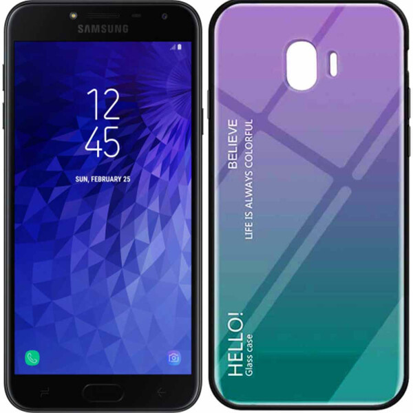 

Чехол TPU Gradient HELLO Glass для Samsung J4 Голубой (26903)