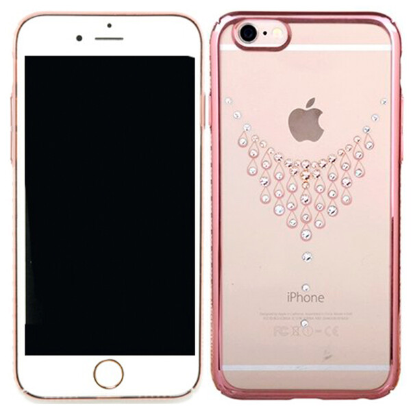 

Чехол Kingxbar Diamond Series для iPhone 6 Plus Necklace Rose Gold (24325)
