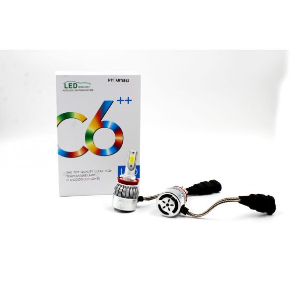 

Комплект ламп для авто LED headlight C6 H11