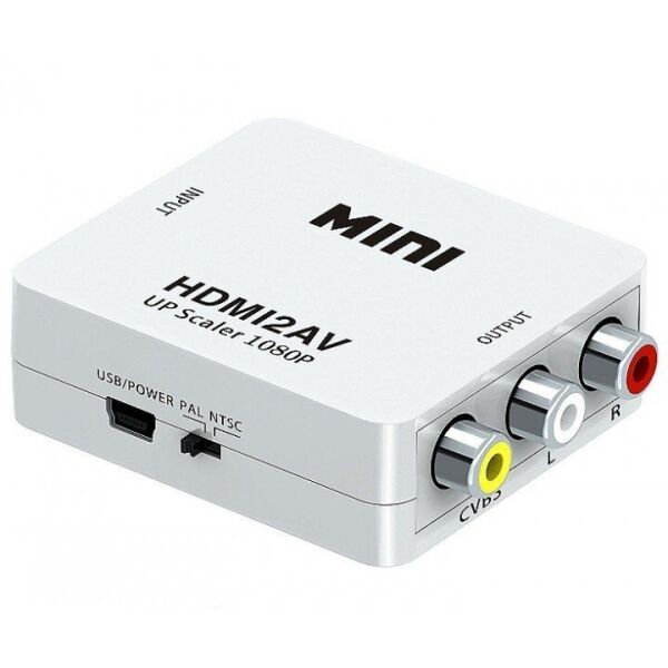 

Конвертер видео и звук UKC AV to HDMI